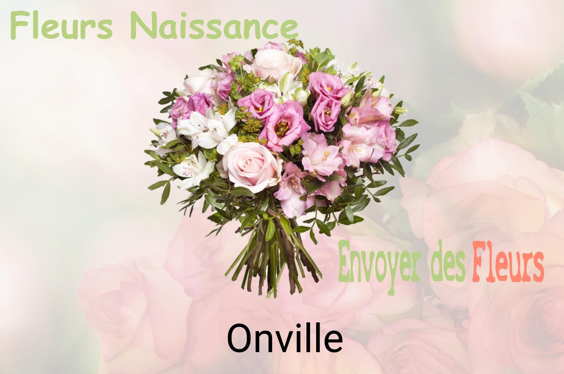 Bouquet de fleurs de naissance livré à Onville